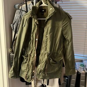 H&M cinched waist jacket